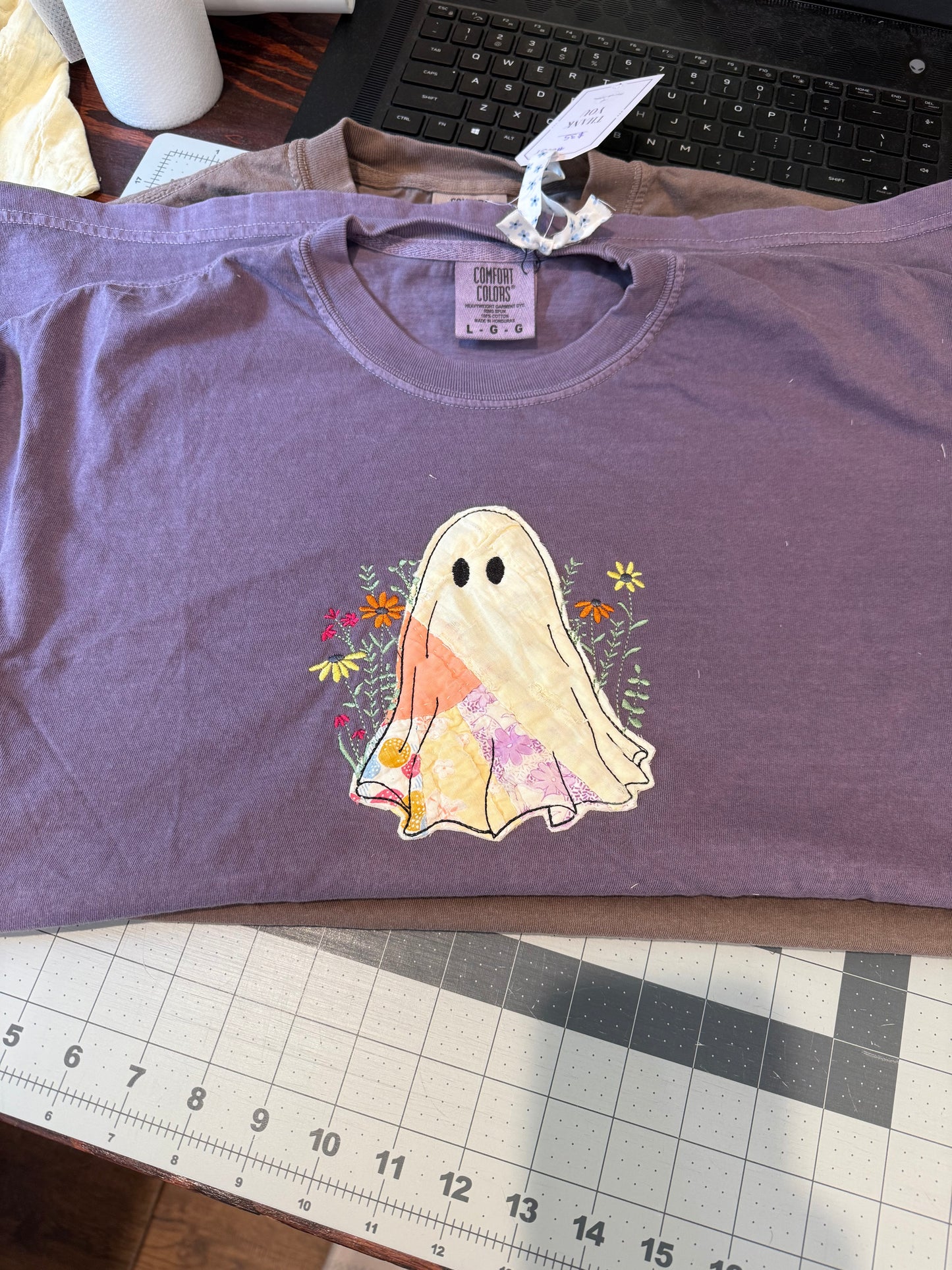ghosty wildflower tshirt