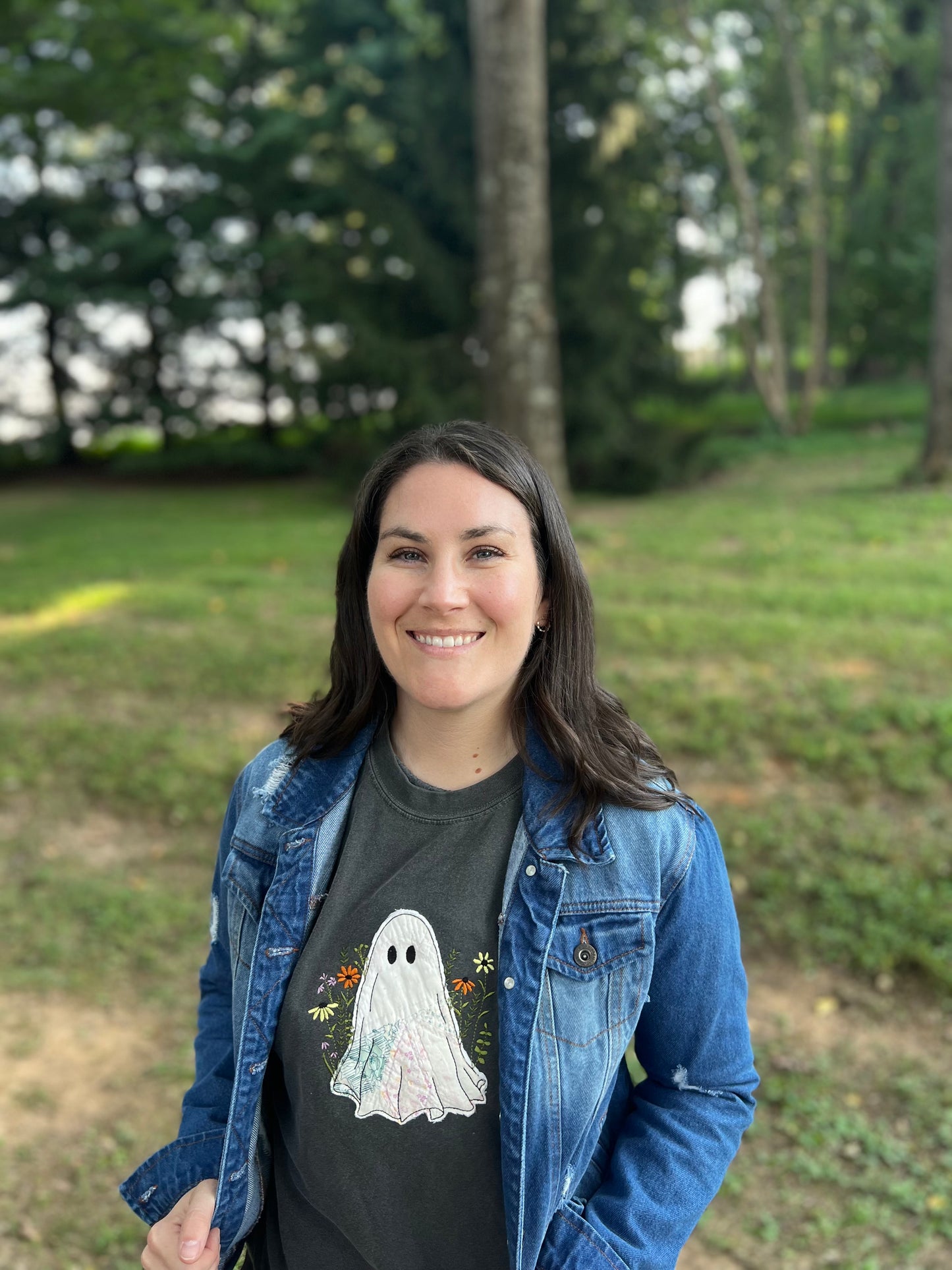 ghosty wildflower tshirt