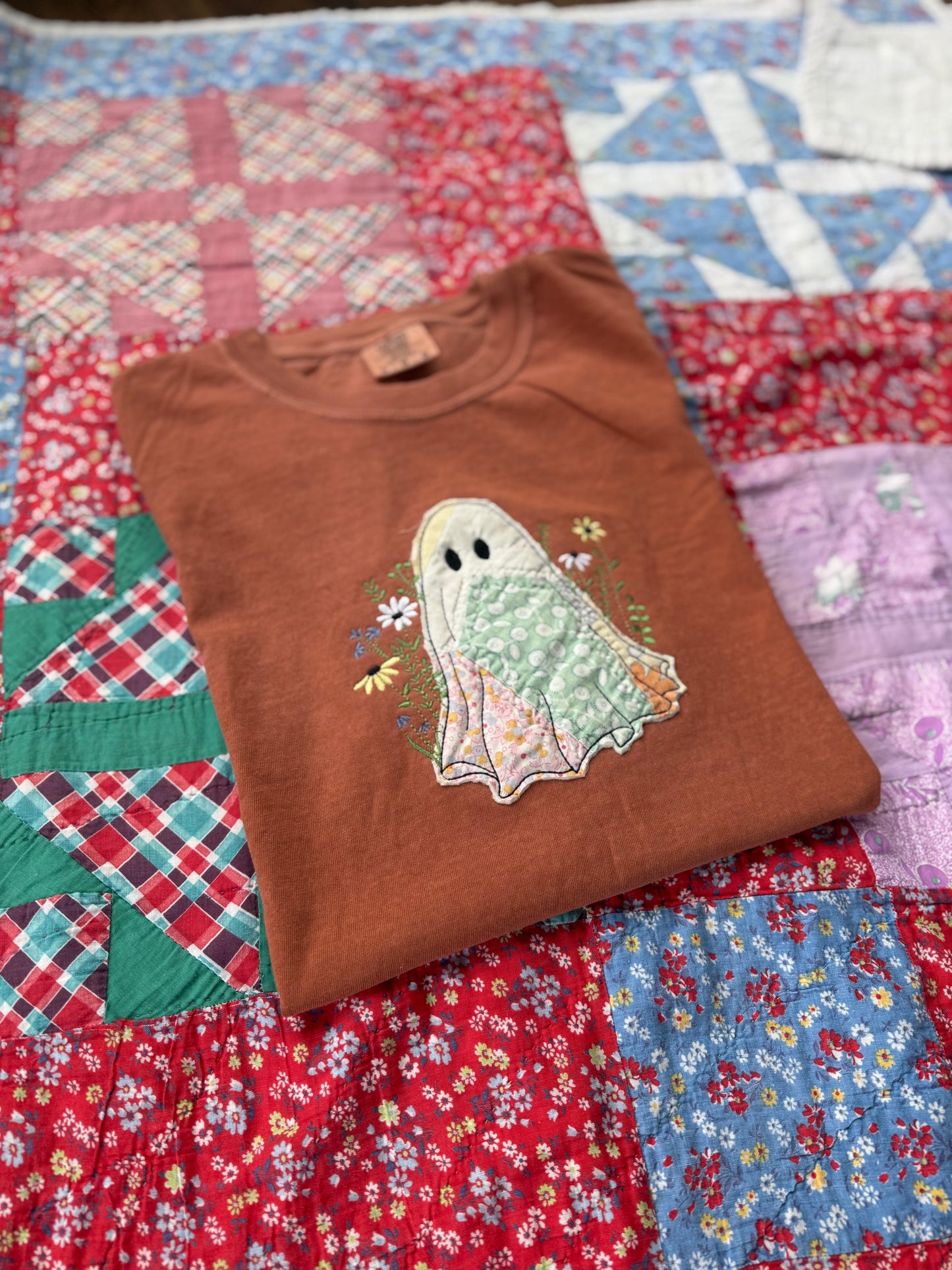ghosty wildflower tshirt