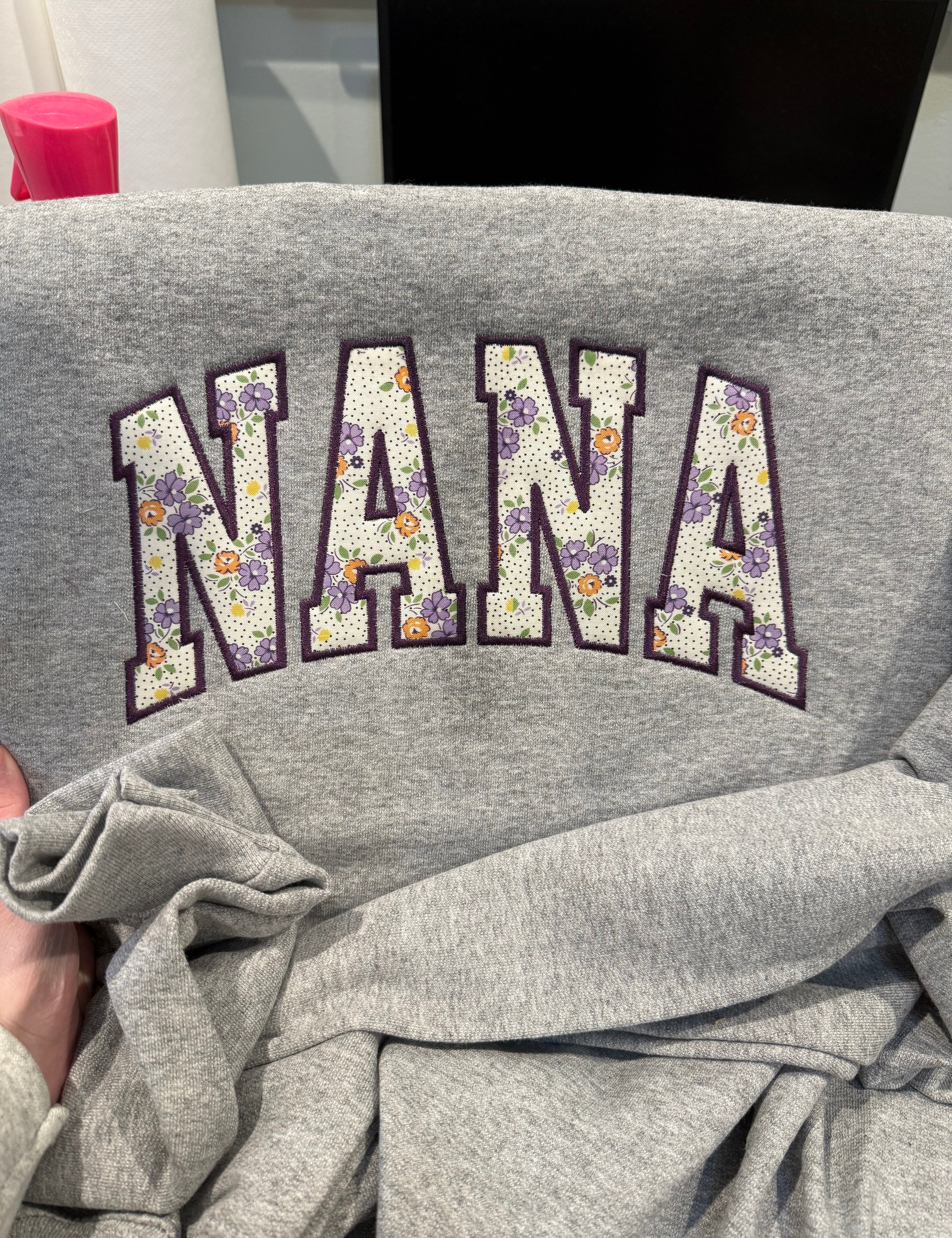 NANA applique sweatshirt