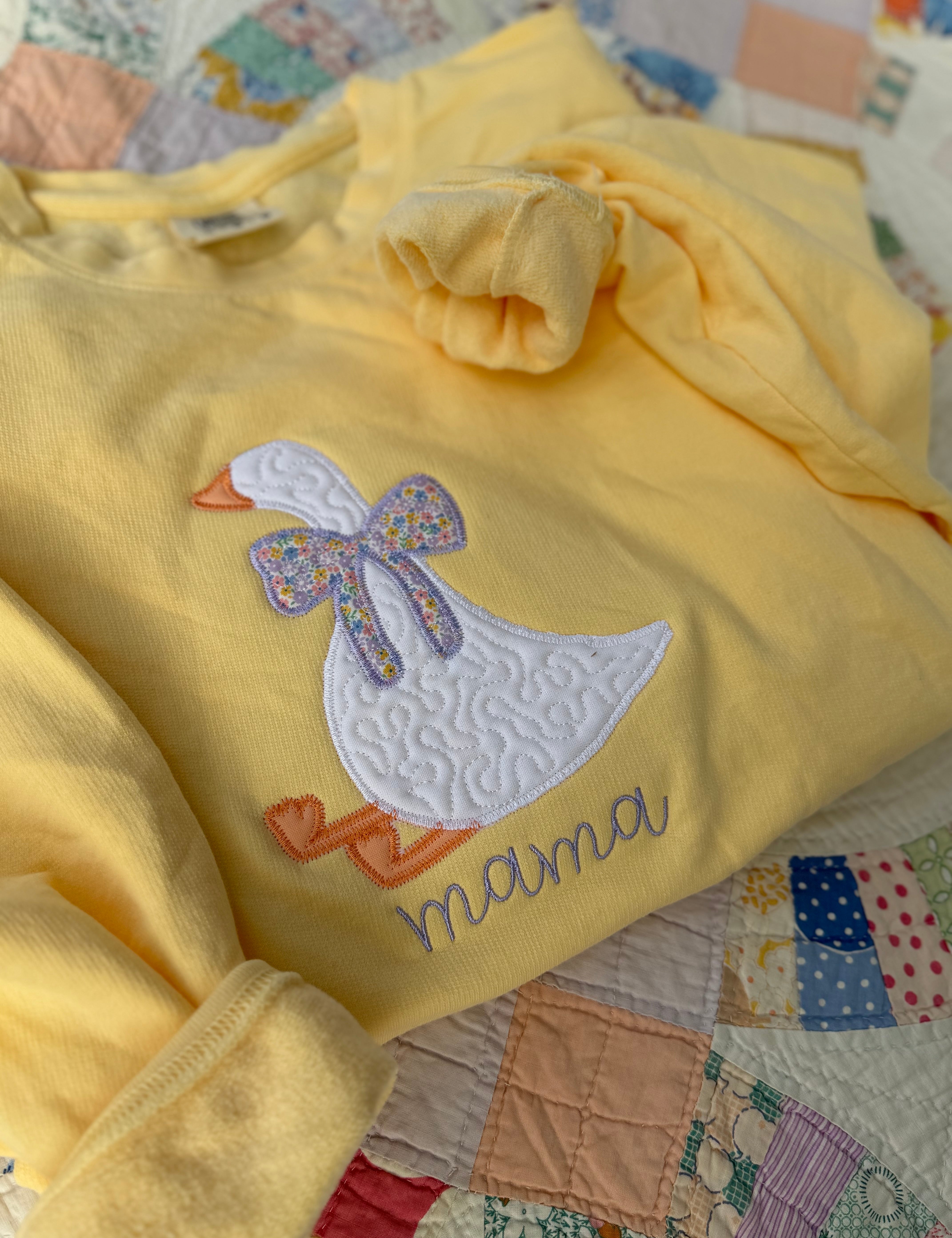 MAMA goose sweatshirt