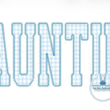 Auntie appliqué T-shirt