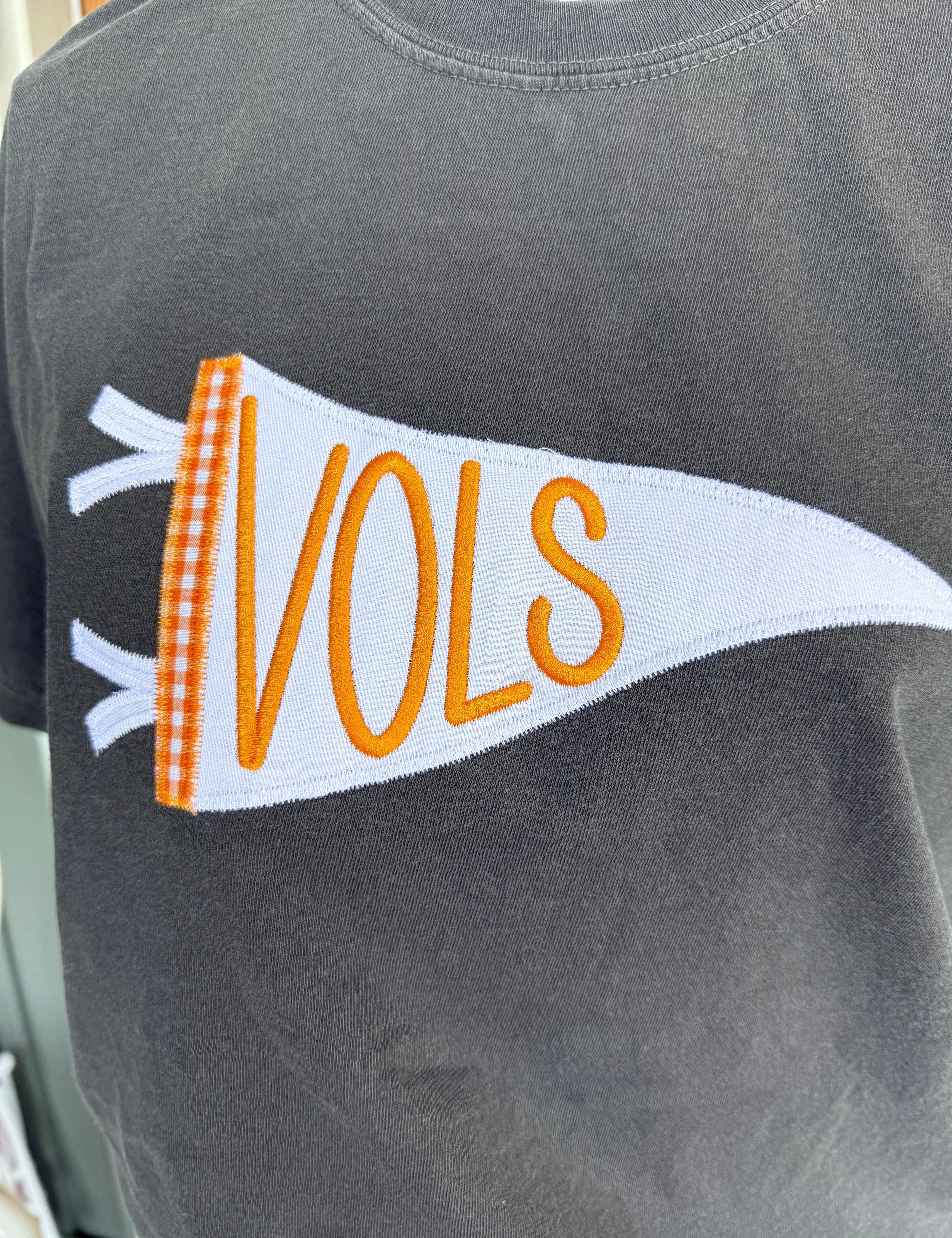Game Day pennant flag tee