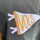 Game Day pennant flag tee