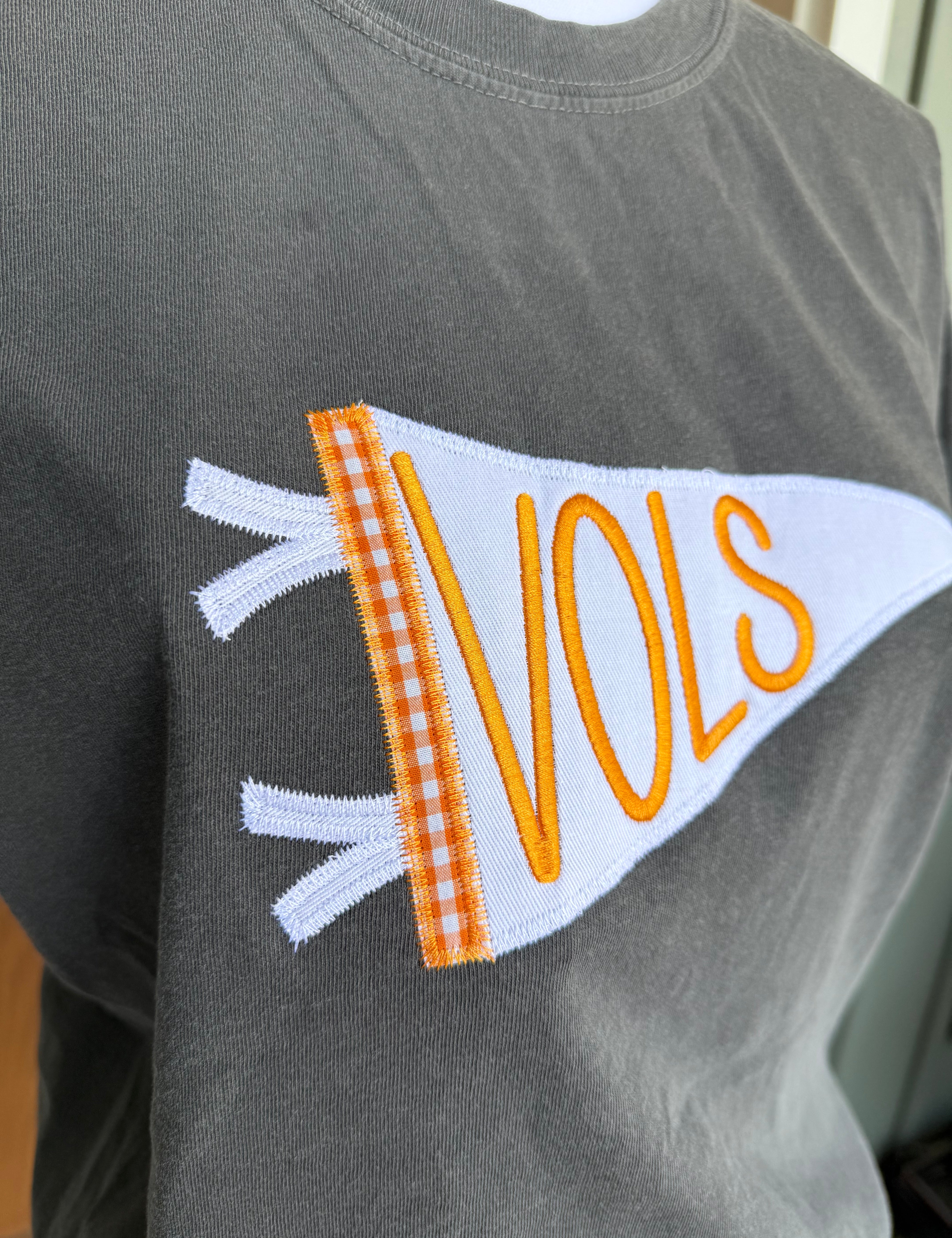 Game Day pennant flag tee