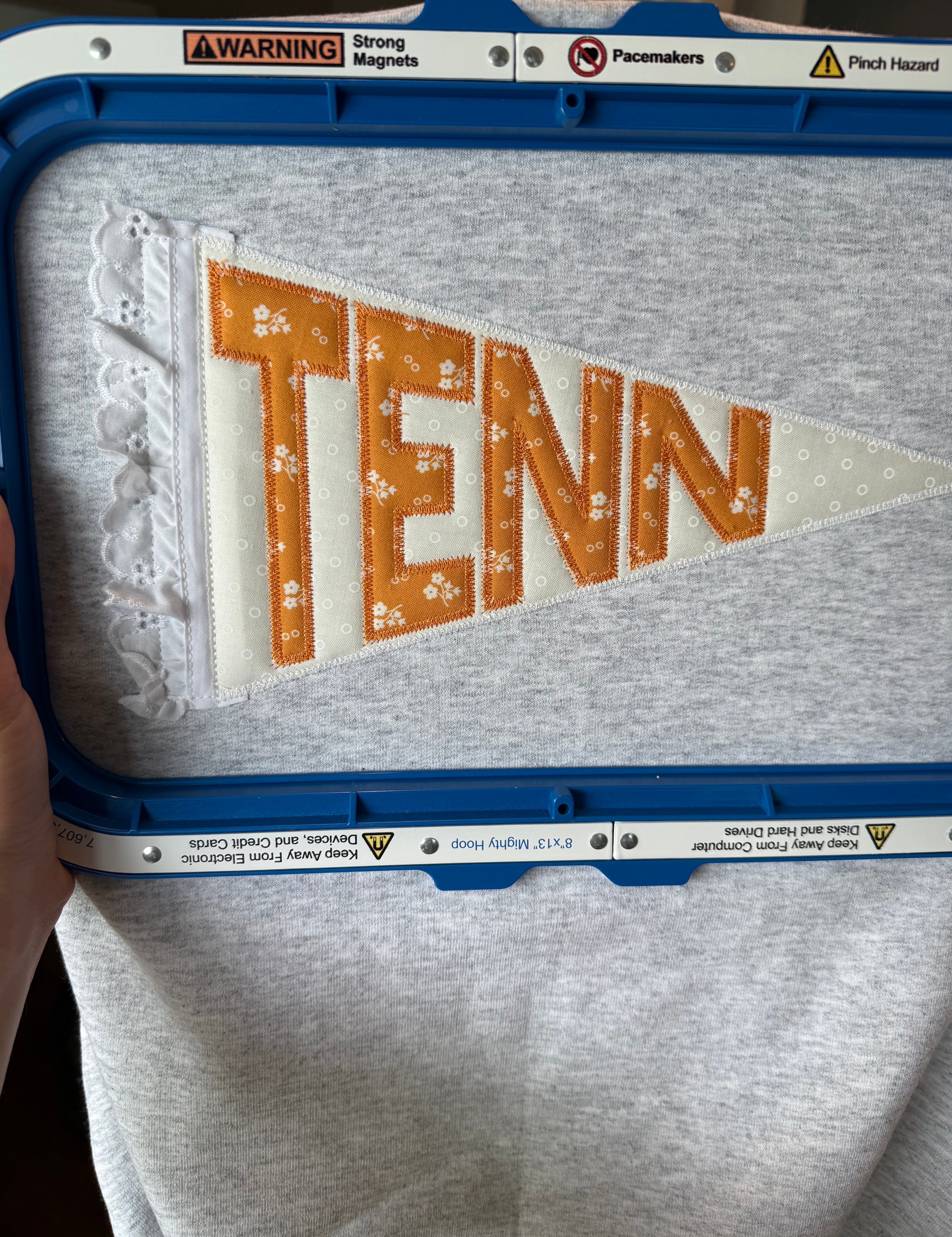 TN pennant flag sweatshirt