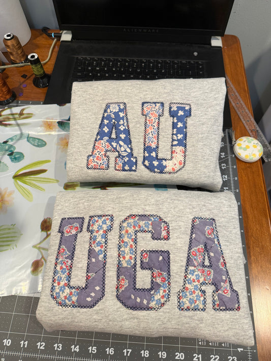 College back to school sweatshirt