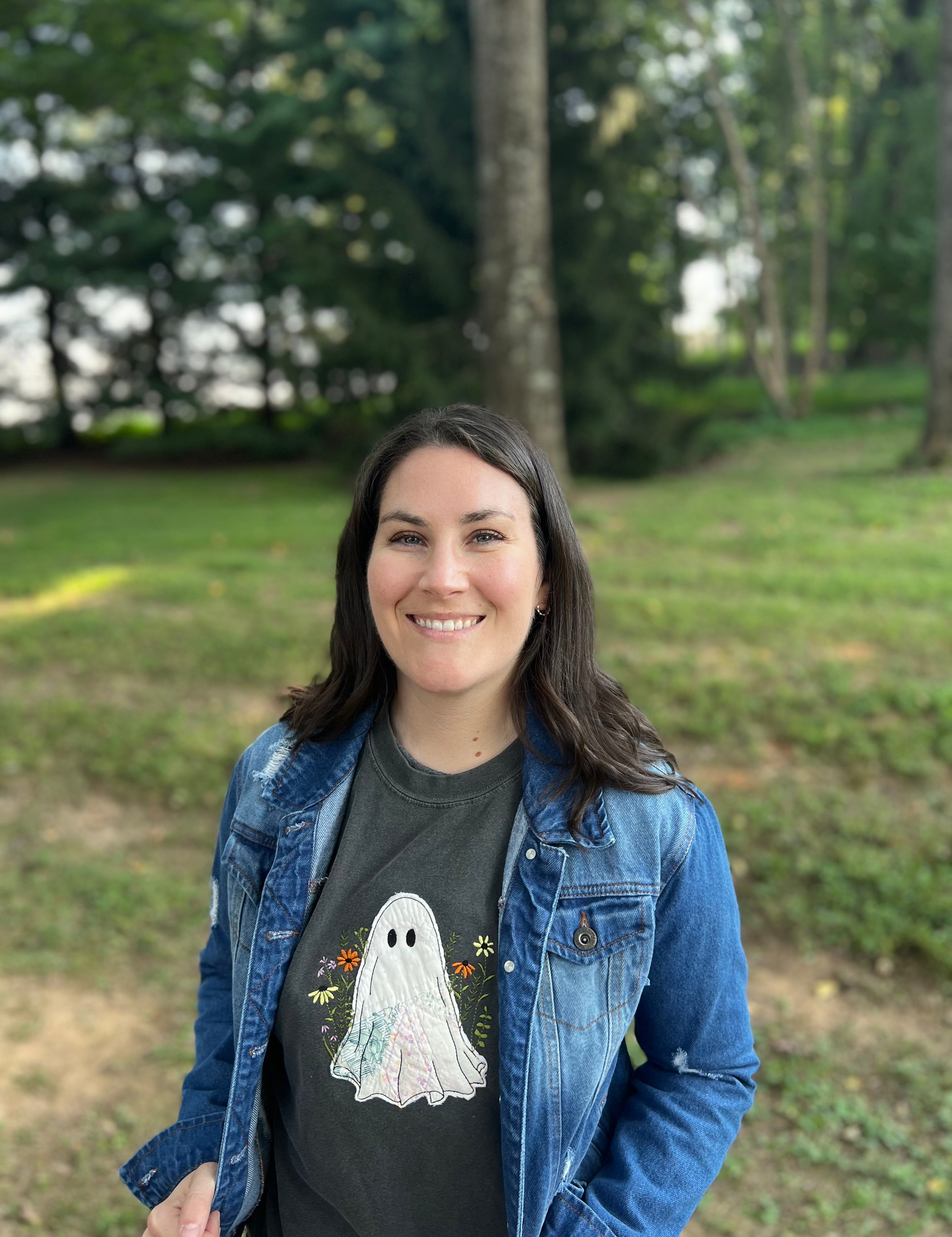 ghost wildflower t-shirt