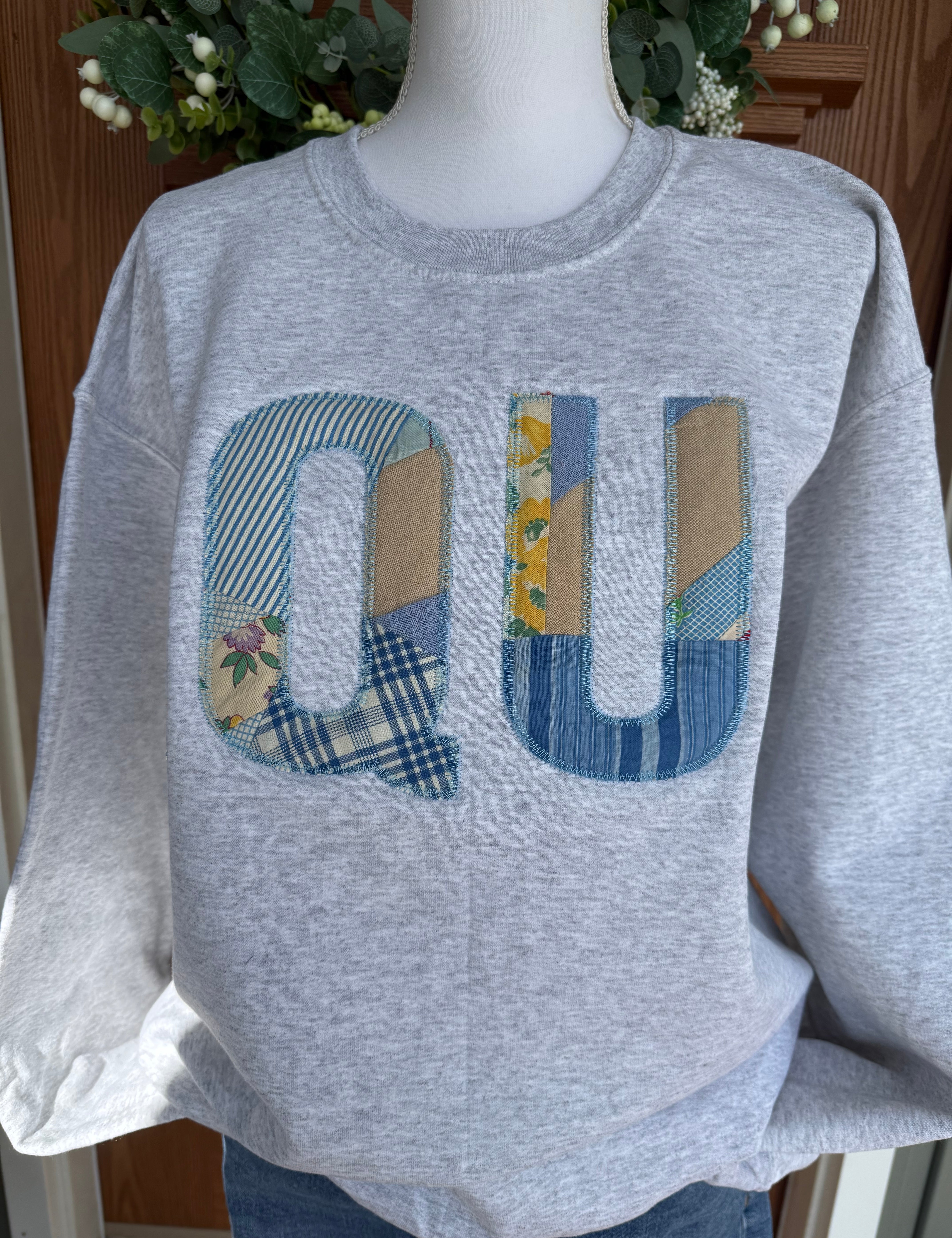 Custom embroidered sweatshirt