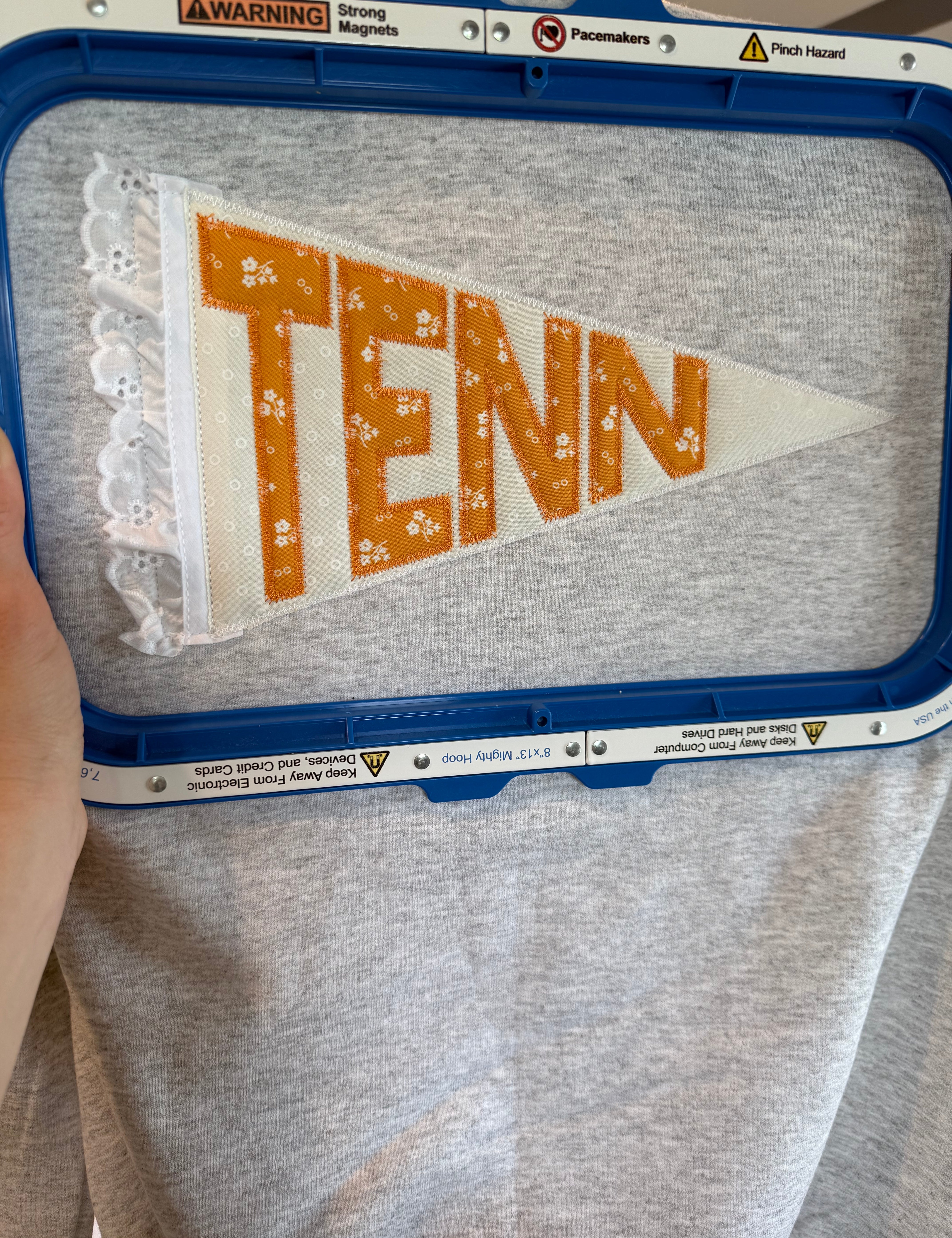 TN pennant flag sweatshirt