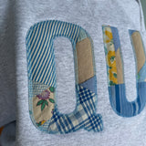 Custom embroidered sweatshirt