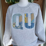 Custom embroidered sweatshirt