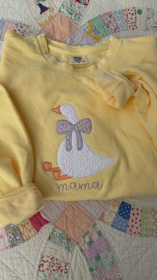 MAMA goose sweatshirt